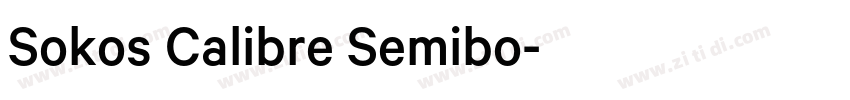 Sokos Calibre Semibo字体转换